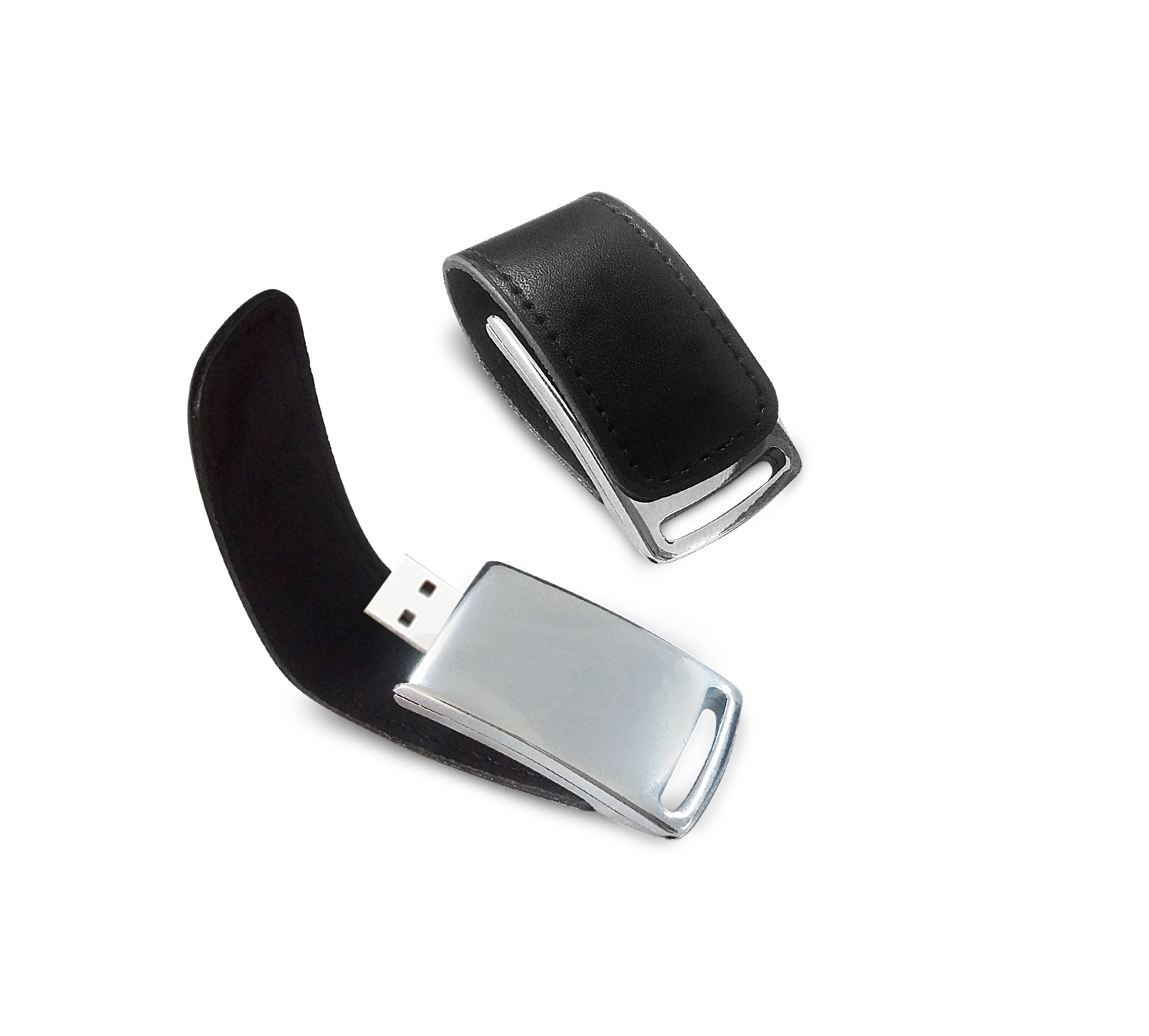 PEN DRIVE DE COURO FIVELA