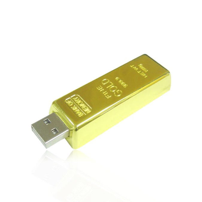 PEN DRIVE BARRA DE OURO